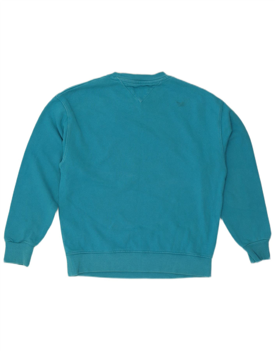 Tommy Hilfiger Herren-Sweatshirt mit Grafik, klein, blau, Baumwolle