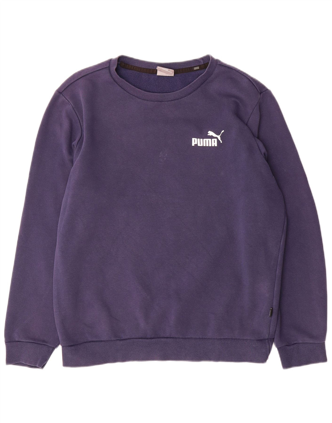 Puma Herren Sweatshirt Pullover Small Marineblau Baumwolle