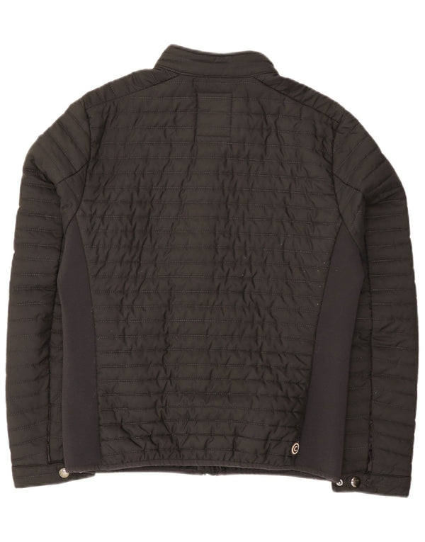 Colmar Mens Padded Jacket IT 52 Large Black Colourblock Polyester