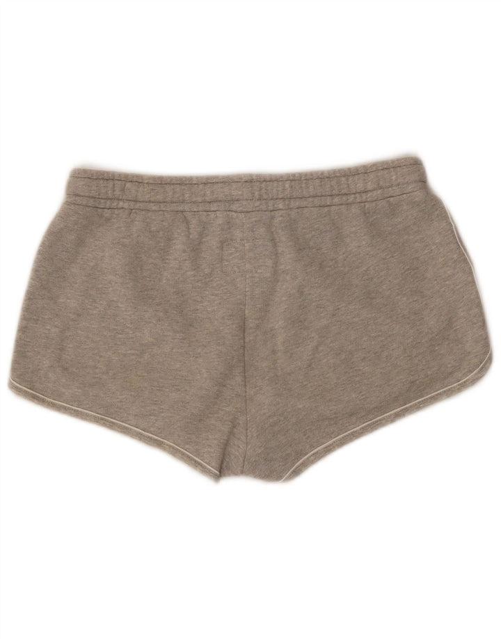 JACK WILLS Damen Sportshorts UK 10 Small Graue Baumwolle