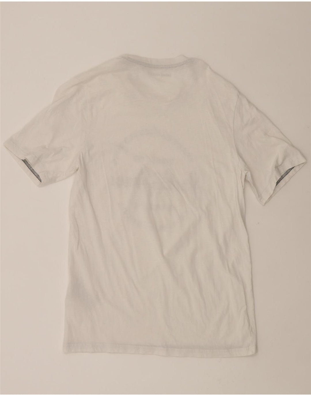 JACK & JONES Mens Graphic T-Shirt Top Large White Cotton Vintage Jack & Jones and Second-Hand Jack & Jones from Messina Hembry 