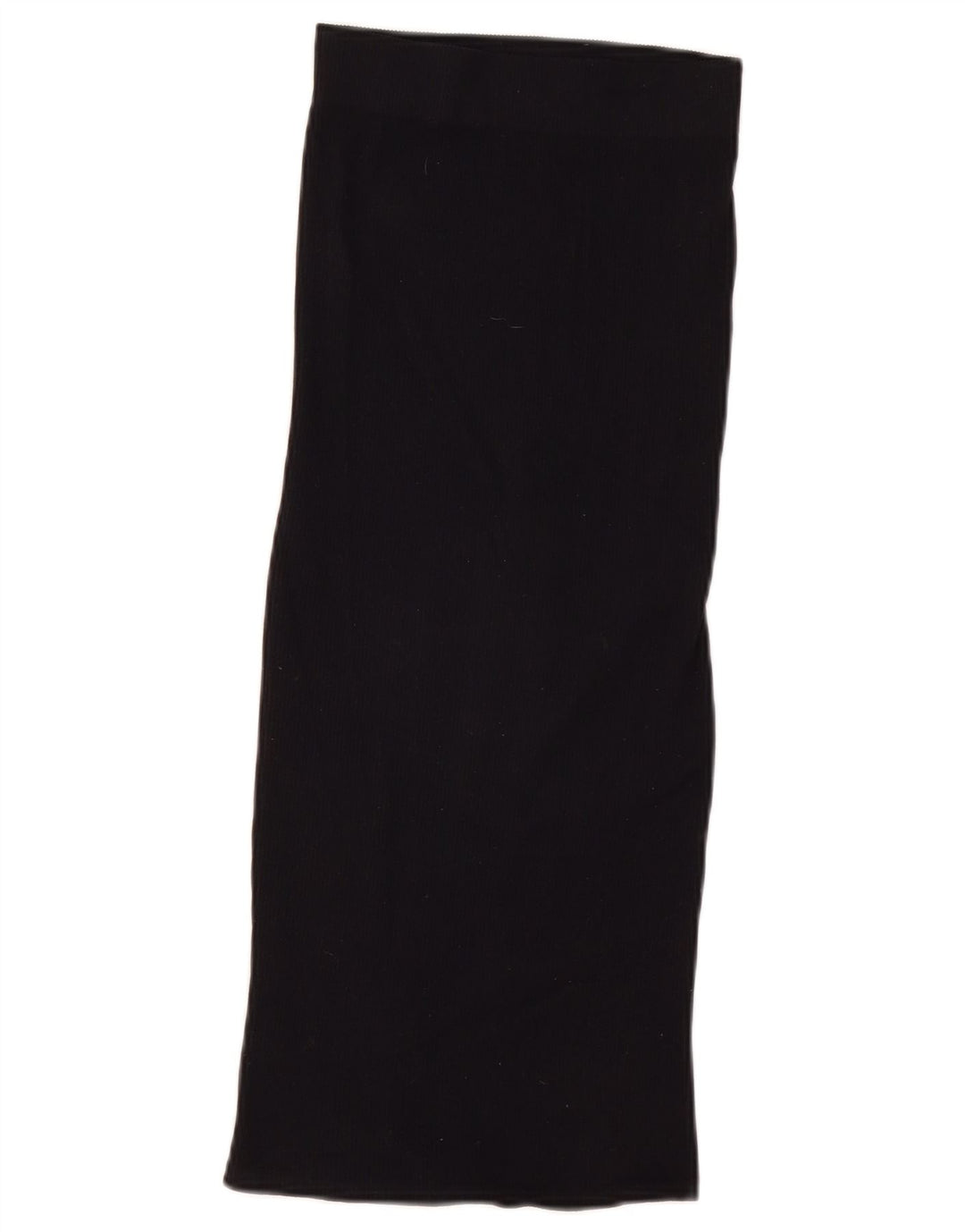 Zara Damen Maxirock Small W26 Schwarzes Nylon