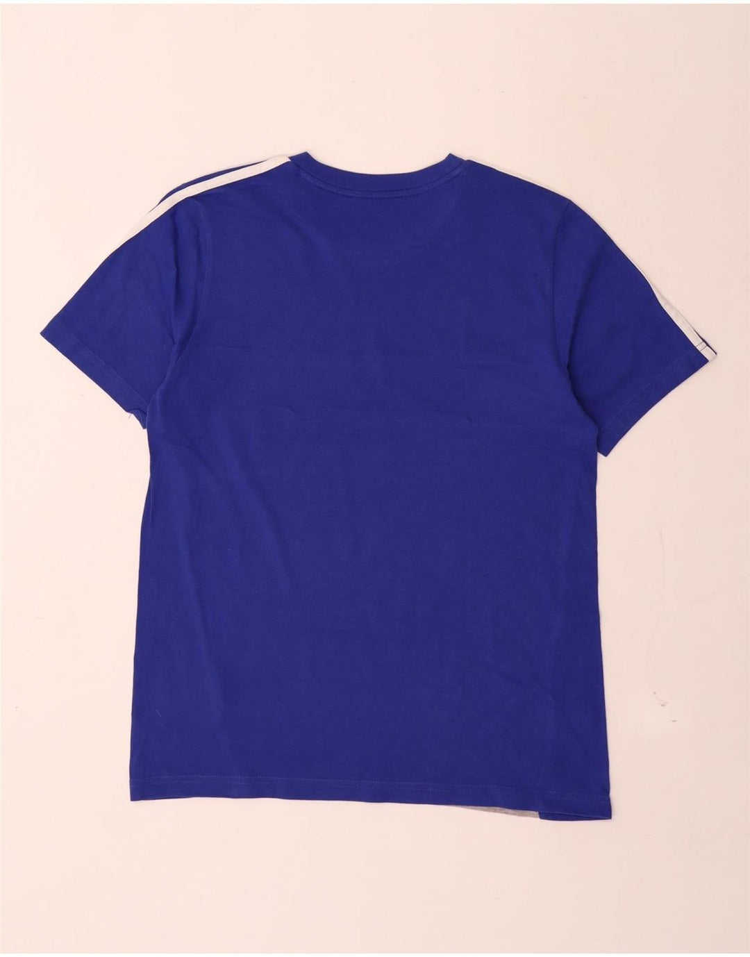 Adidas Jungen T-Shirt Top 13-14 Jahre Blaue Baumwolle