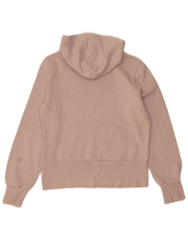 Adidas Damen Graphic Hoodie Jumper IT 46 Große rosa Baumwolle