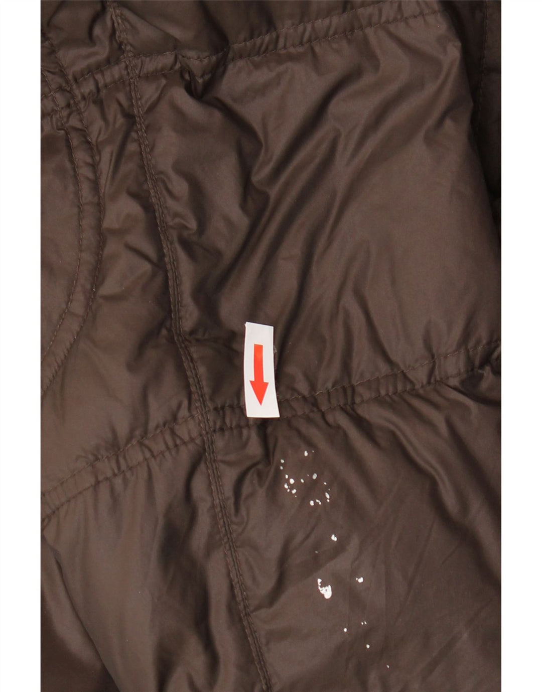 Brema Herren-Jacke mit Kapuze, gepolstert, IT 52 XL, braunes Nylon