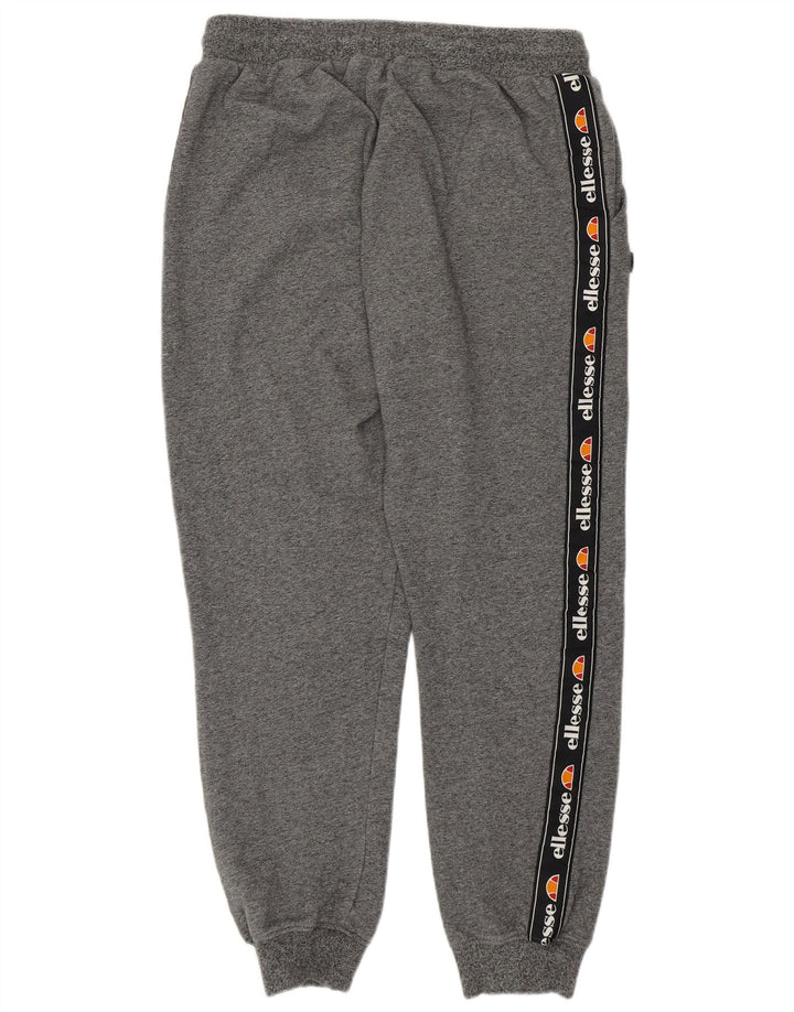 Ellesse Damen-Trainingshose, Jogginghose, UK 12, Mittelgrau, Farbblock