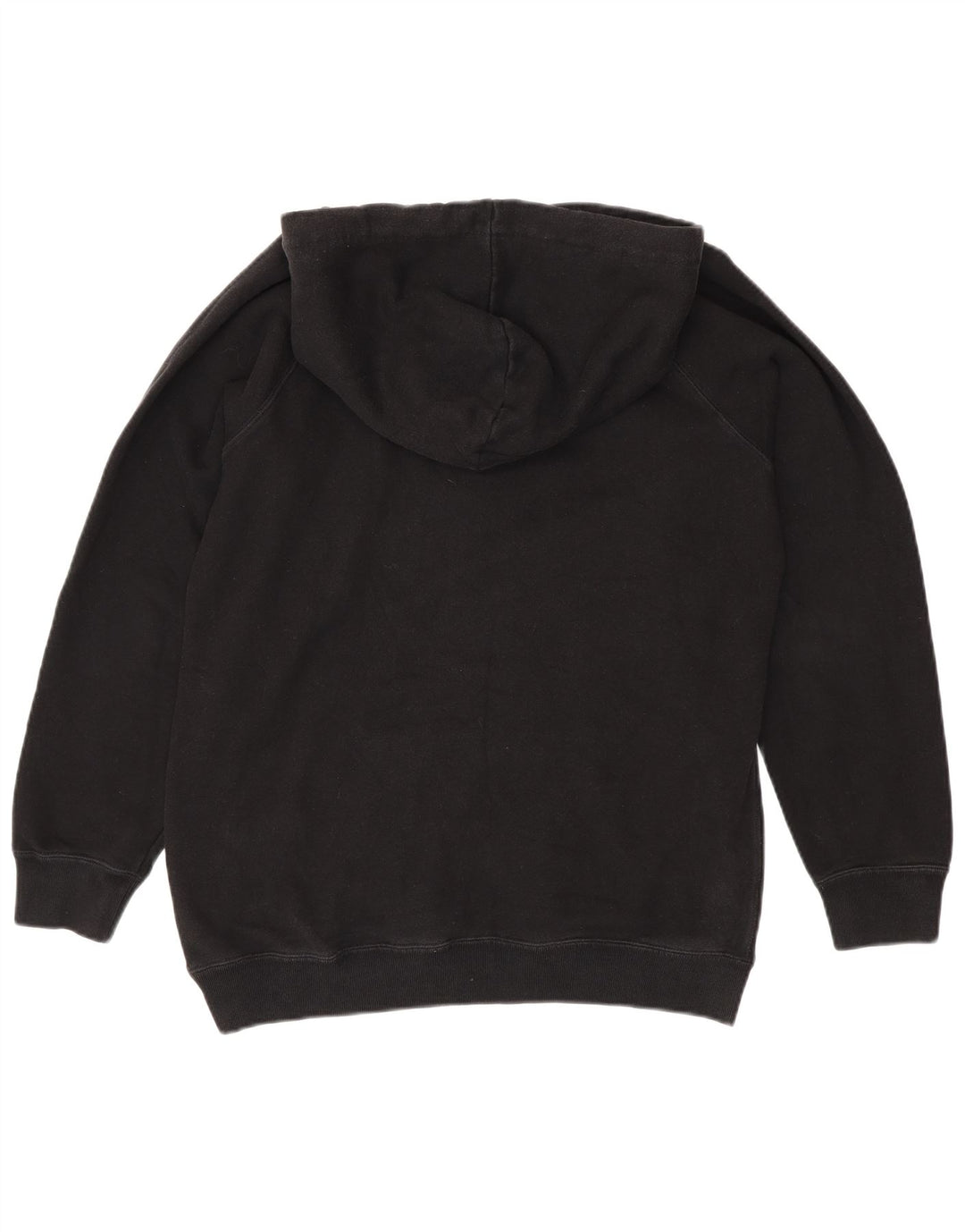 JACK WILLS Womens Oversized Graphic Hoodie Jumper UK 12 Medium Black