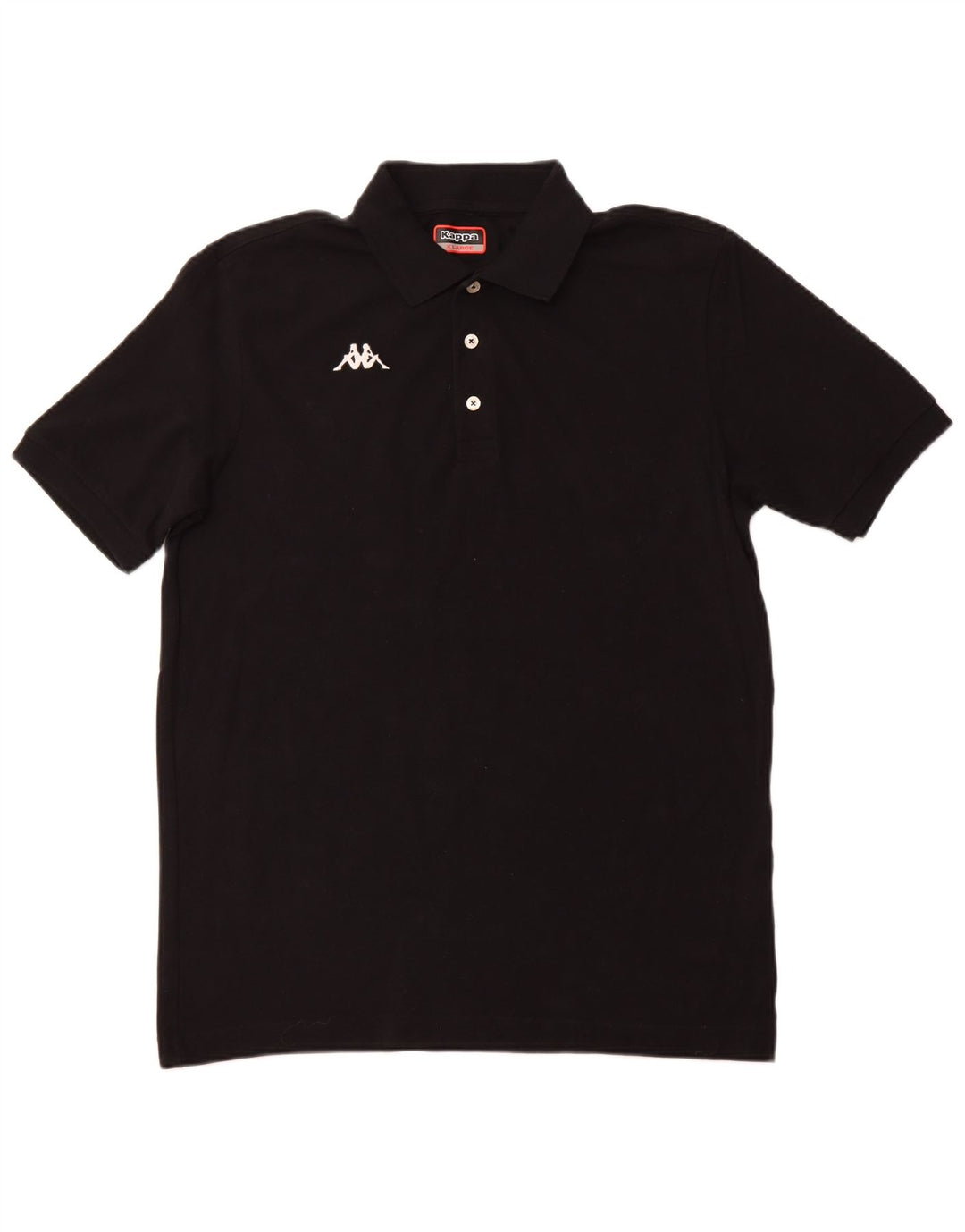 KAPPA Herren Poloshirt XL Schwarz Baumwolle