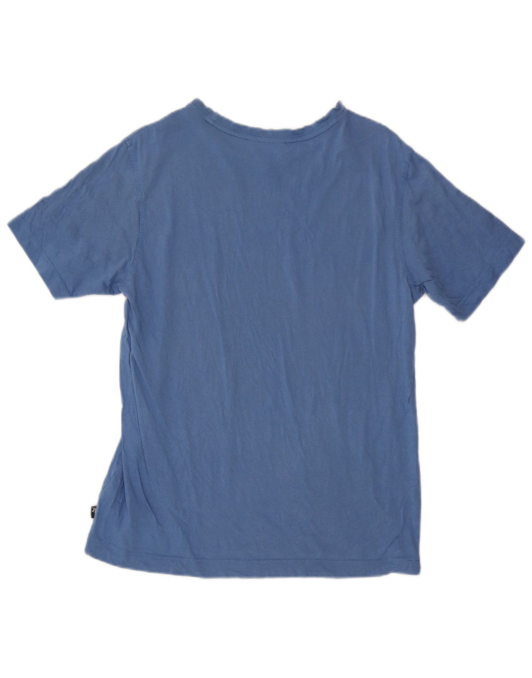 Puma Herren Grafik-T-Shirt-Oberteil Mittelblau