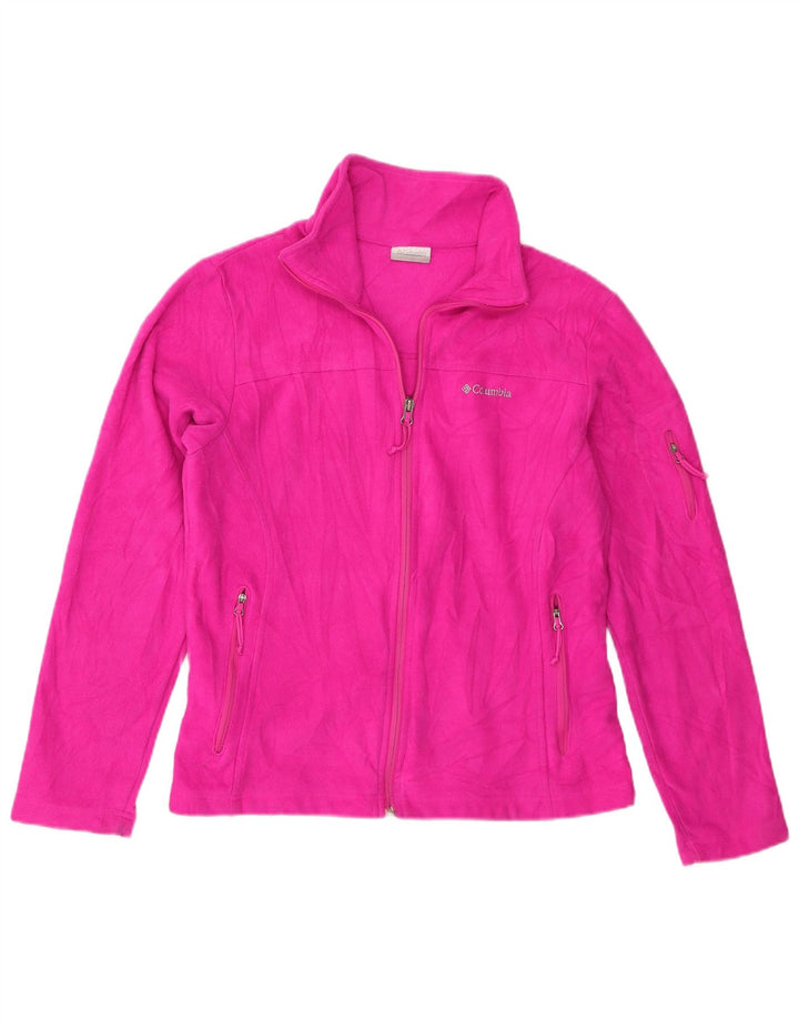 Columbia Damen Fleecejacke UK 14 Mittelrosa Polyester