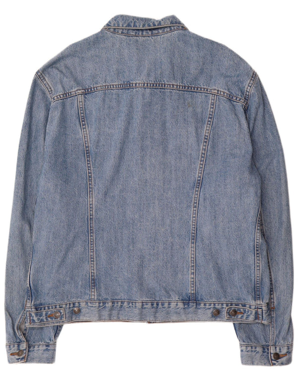 Carrera Herren Jeansjacke UK 44 2XL Blaue Baumwolle