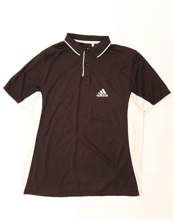 Adidas Herren Poloshirt 2XL Schwarz Colourblock