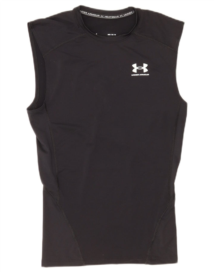 Under Armour Herren Heat Gear Weste Top Medium Schwarz Polyester