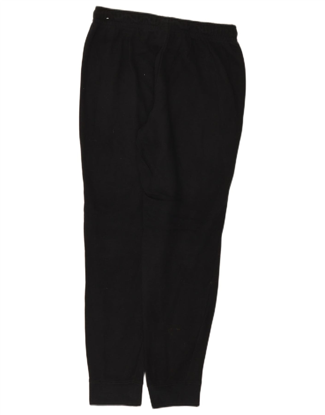 Nike Damen Trainingshose Jogger UK 12 Mittelschwarze Baumwolle