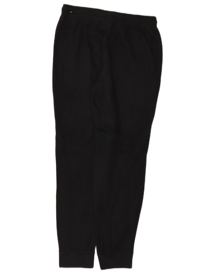 Nike Damen Trainingshose Jogger UK 12 Mittelschwarze Baumwolle