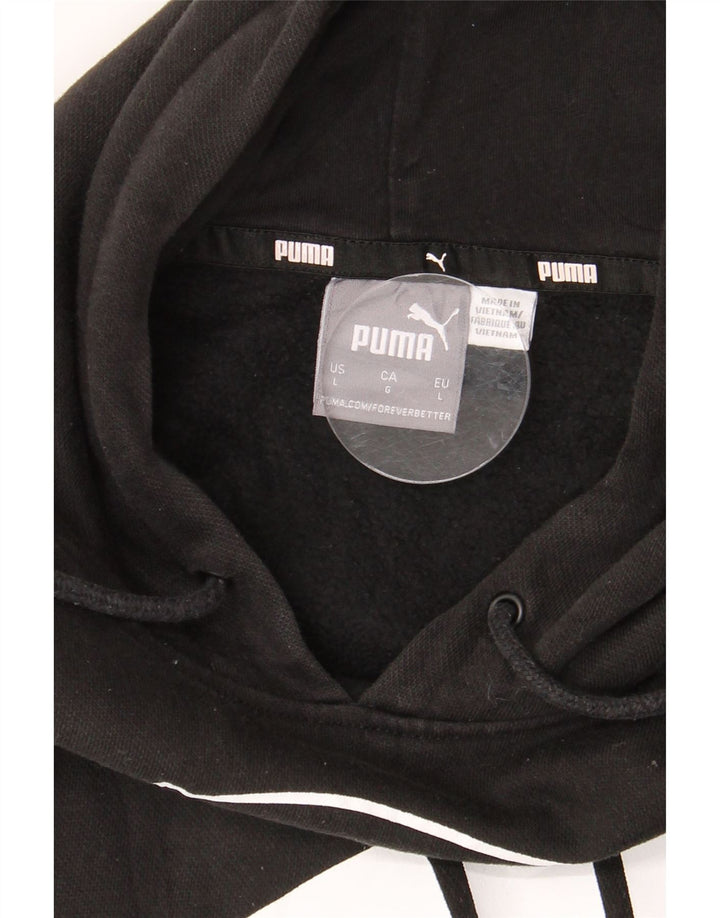 PUMA Herren Graphic Hoodie Pullover Large Schwarz