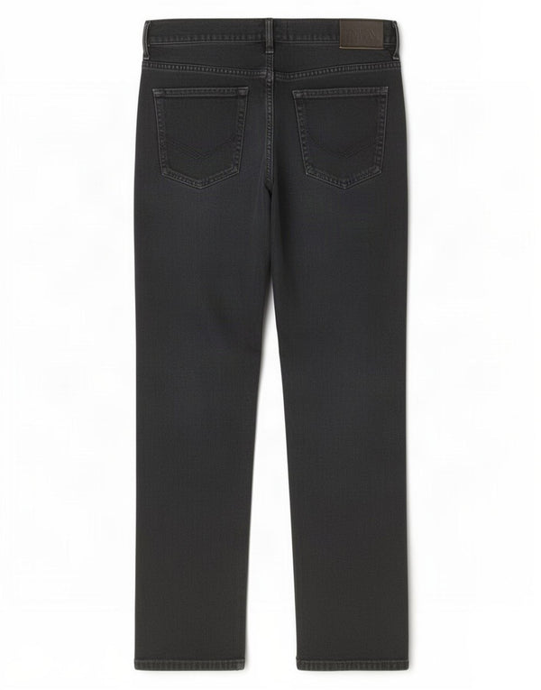 Rifle Herren Straight Jeans W34 L31 Schwarze Baumwolle