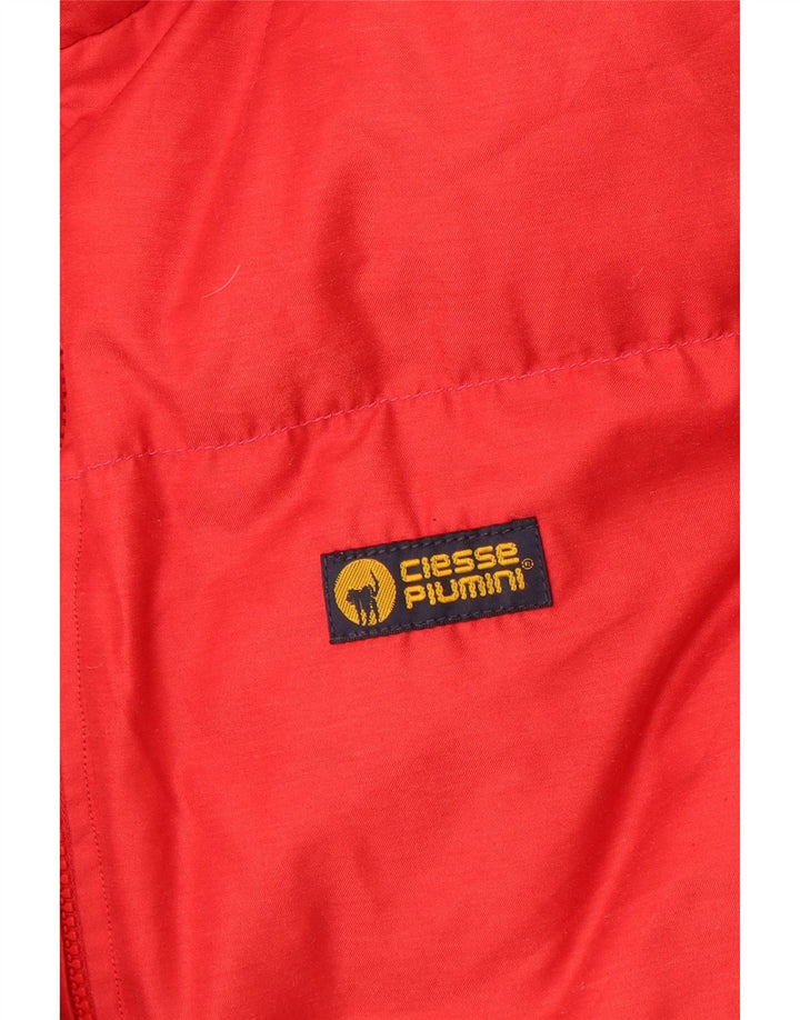 Ciesse Piumini Herren Wattierte Jacke UK 42 XL Rot Polyester