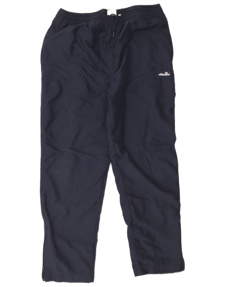 Ellesse Herren-Trainingshose, groß, marineblaues Polyester