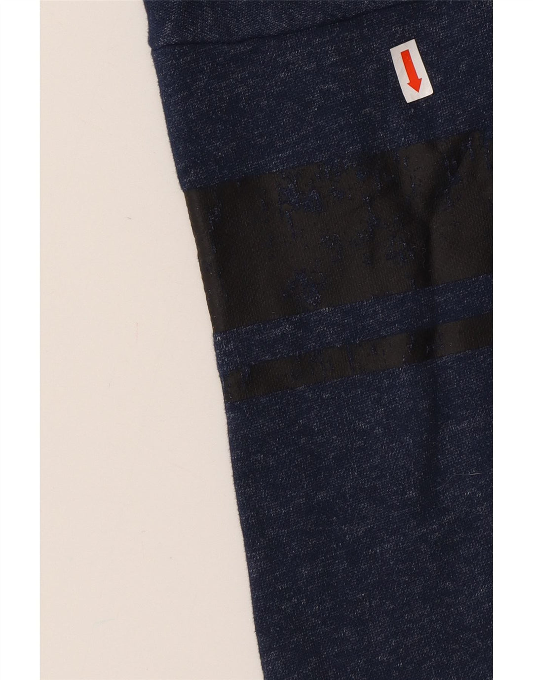 PUMA Damen Übergroßer Kapuzenpullover UK 12 Medium Navy Blue Flecked