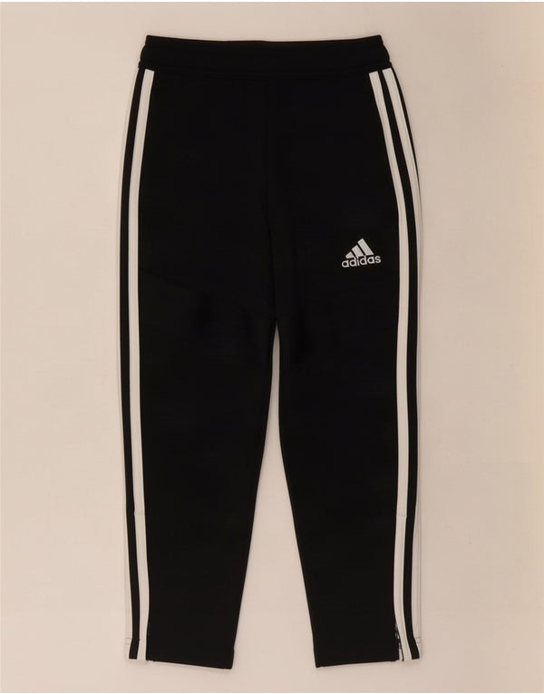 Adidas Trainingshose für Jungen, 5–6 Jahre, schwarzes Polyester