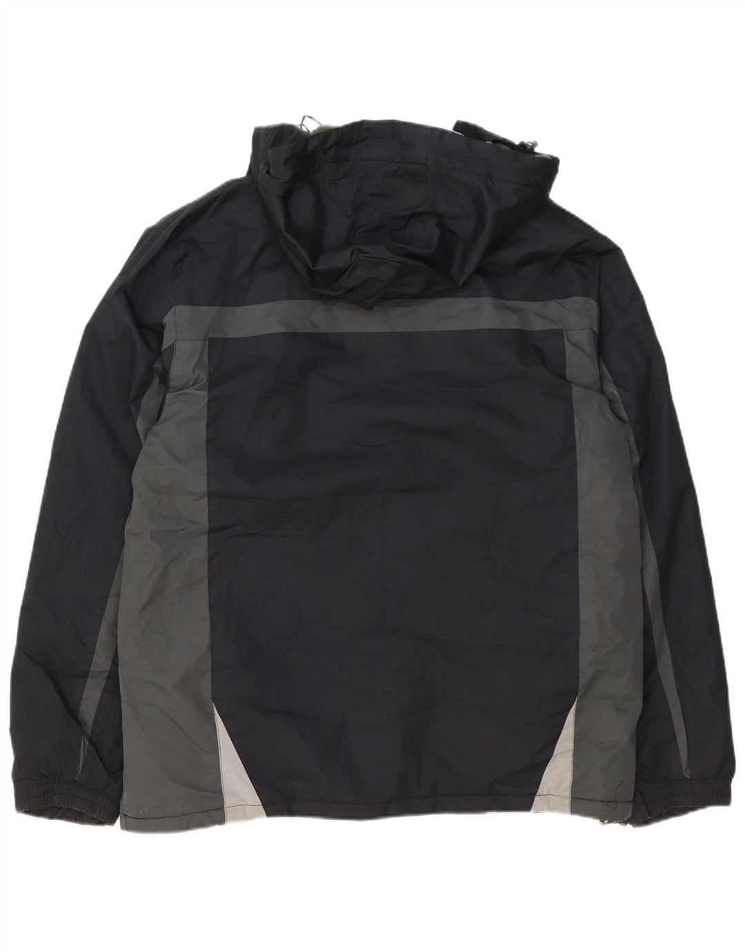Mountain Warehouse Herren-Windbreaker-Jacke, UK 40, Größe L, Schwarz, Farbblock