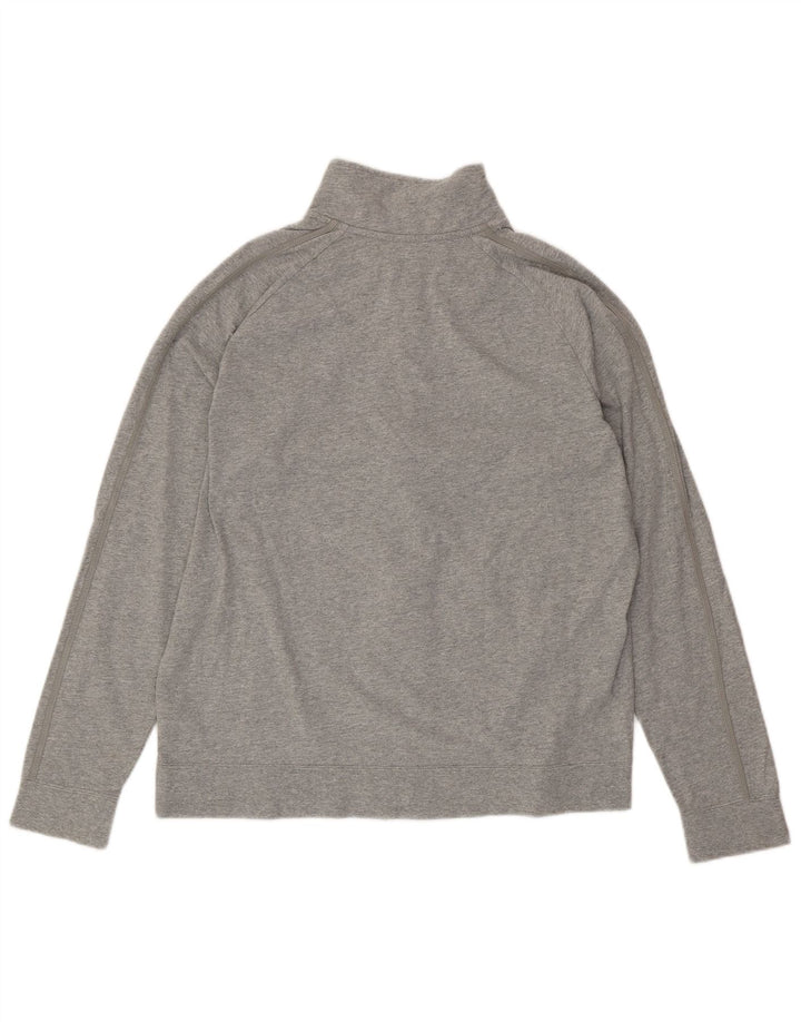 NIKE Herren-Trainingsanzug mit grafischem Oberteil, große graue Baumwolle