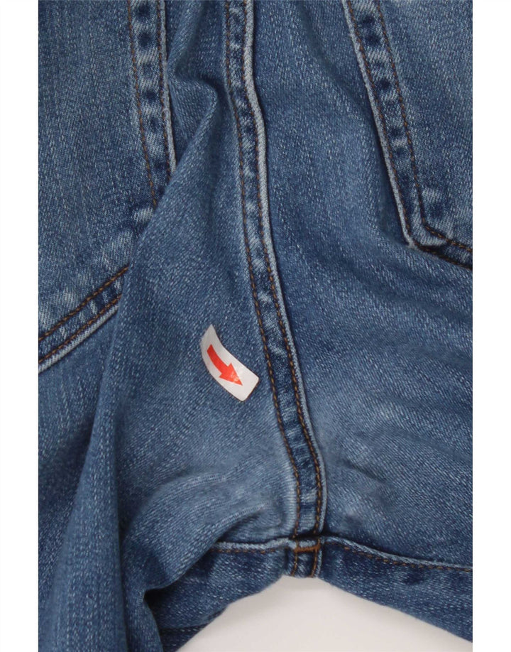 Gap Damen Slim Jeans W32 L30 Blaue Baumwolle