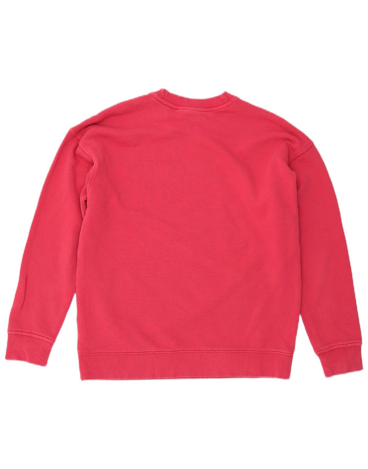 ADIDAS Damen-Sweatshirt, übergroß, mit Grafik, Gr. 10, Größe S, rosa, Baumwolle
