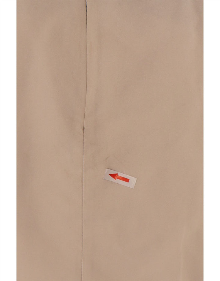 Ärmelloses Etuikleid für Damen von Max Mara, UK-Größe 46, Größe L, Weiß, Farbblock