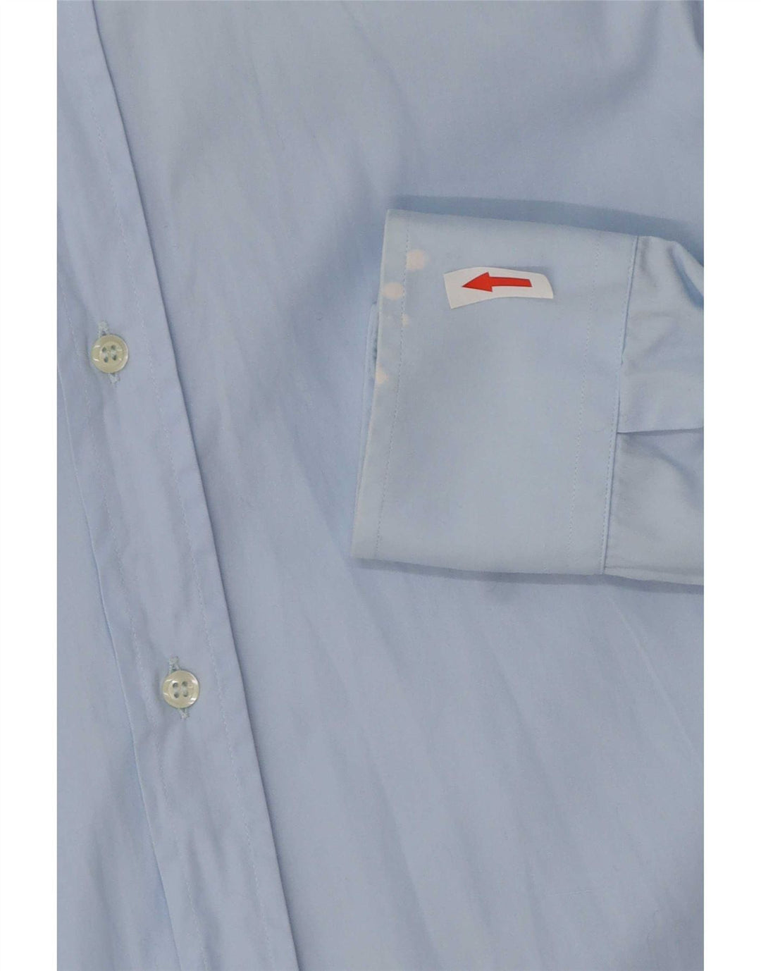 Dolce & Gabbana Herrenhemd Größe 39 15 1/2 mittelblaue Baumwolle
