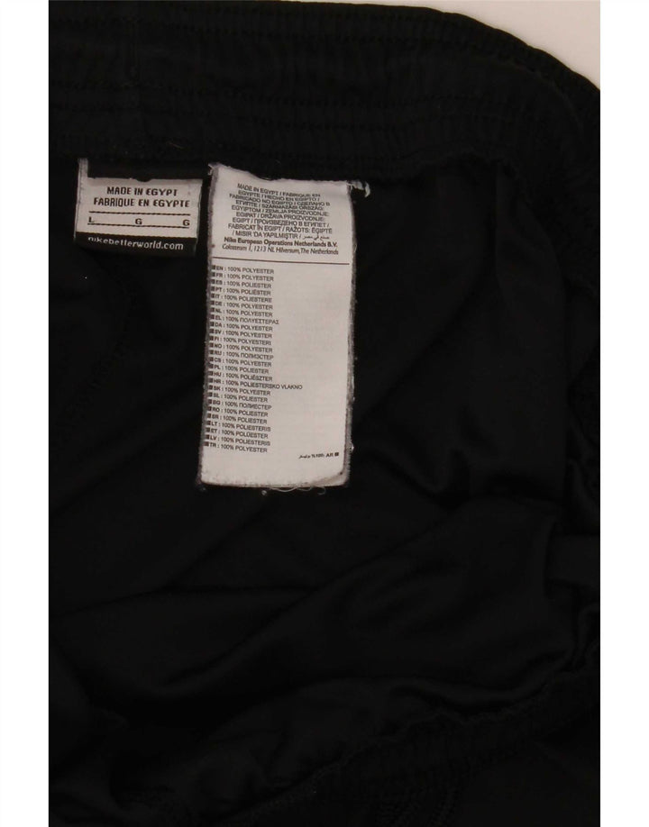 Nike Herren Dri Fit Sportshorts, groß, aus schwarzem Polyester