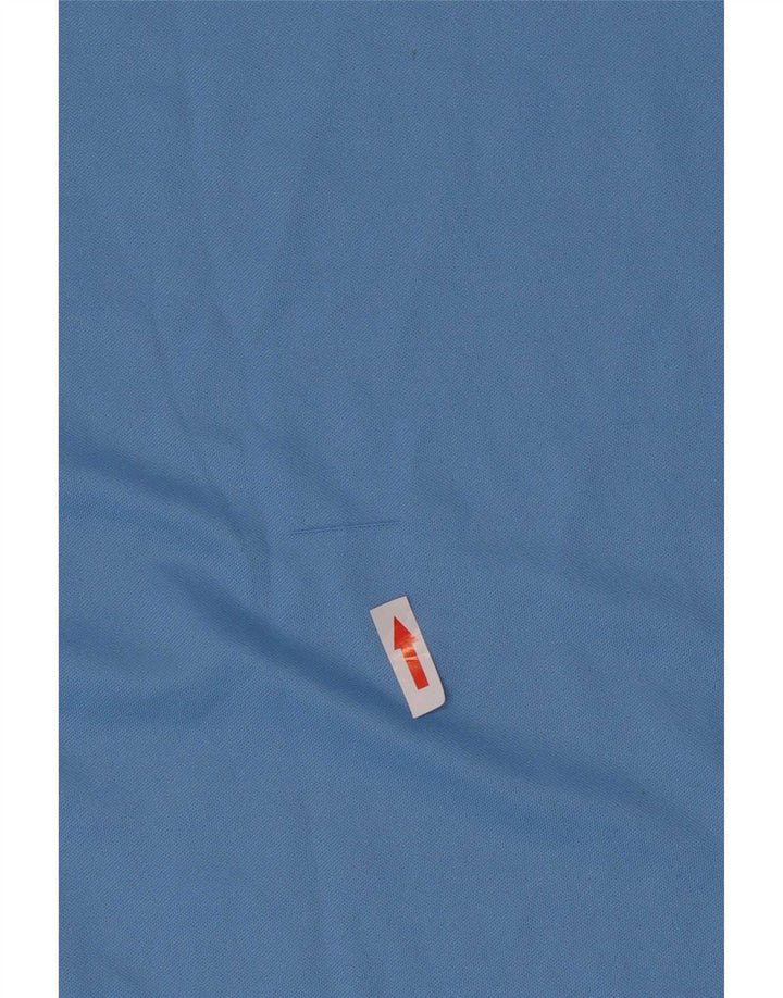 Nike Herren Dri Fit T-Shirt Top Mittelblaues Polyester