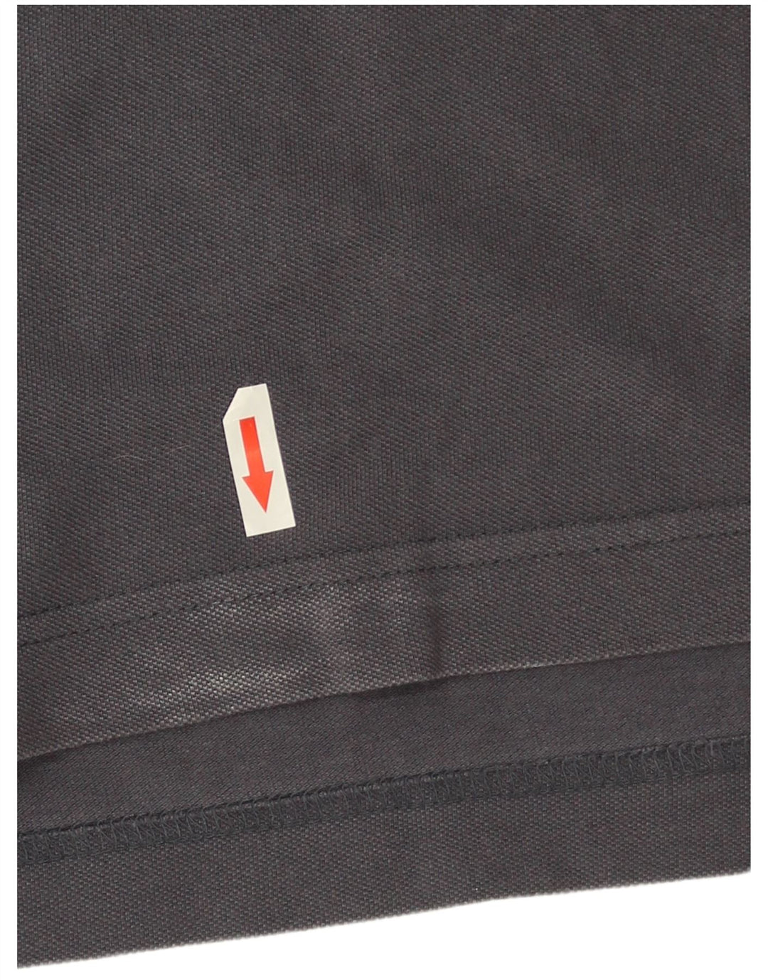 Kappa Herren-Poloshirt, große graue Baumwolle
