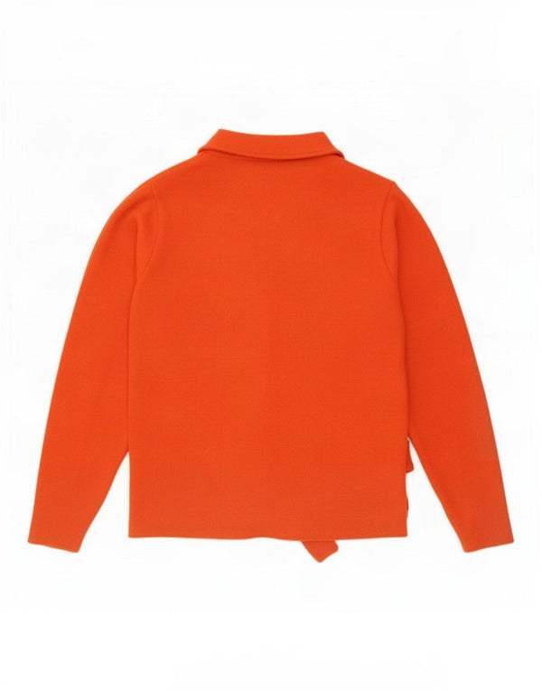Zara Damen-Pullover mit Rollkragen, übergroß, Gr. 10, Größe S, Orange