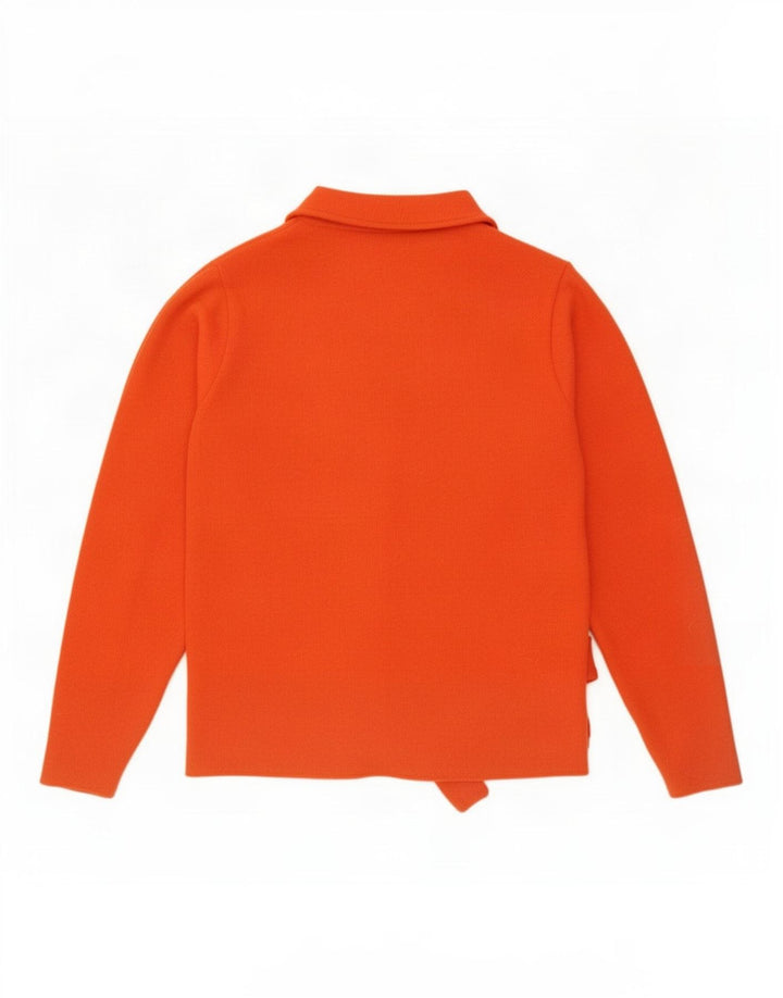 Zara Damen-Pullover mit Rollkragen, übergroß, Gr. 10, Größe S, Orange