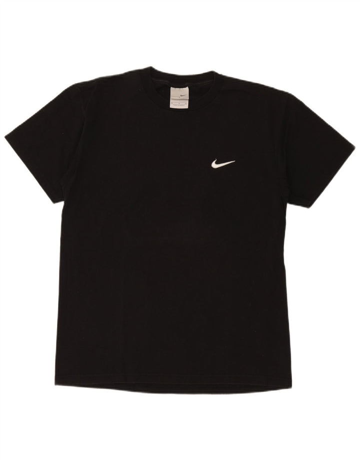 NIKE Herren-T-Shirt mit Grafik, mittelschwarz, Baumwolle