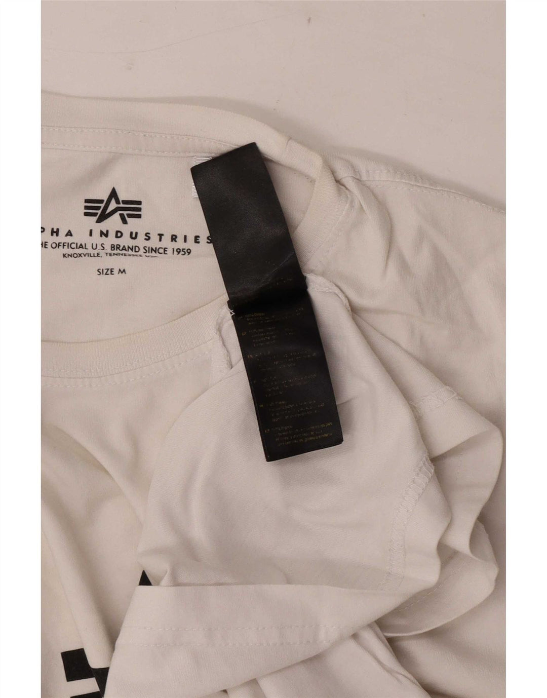 Alpha Industries Herren-T-Shirt mit Grafik, mittelweiße Baumwolle
