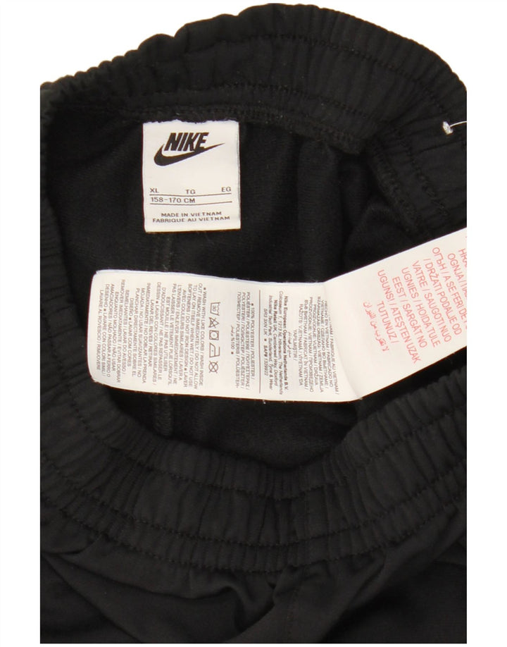 Nike Jungen-Trainingshose, Jogginghose, 13–14 Jahre, XL, schwarzes Polyester