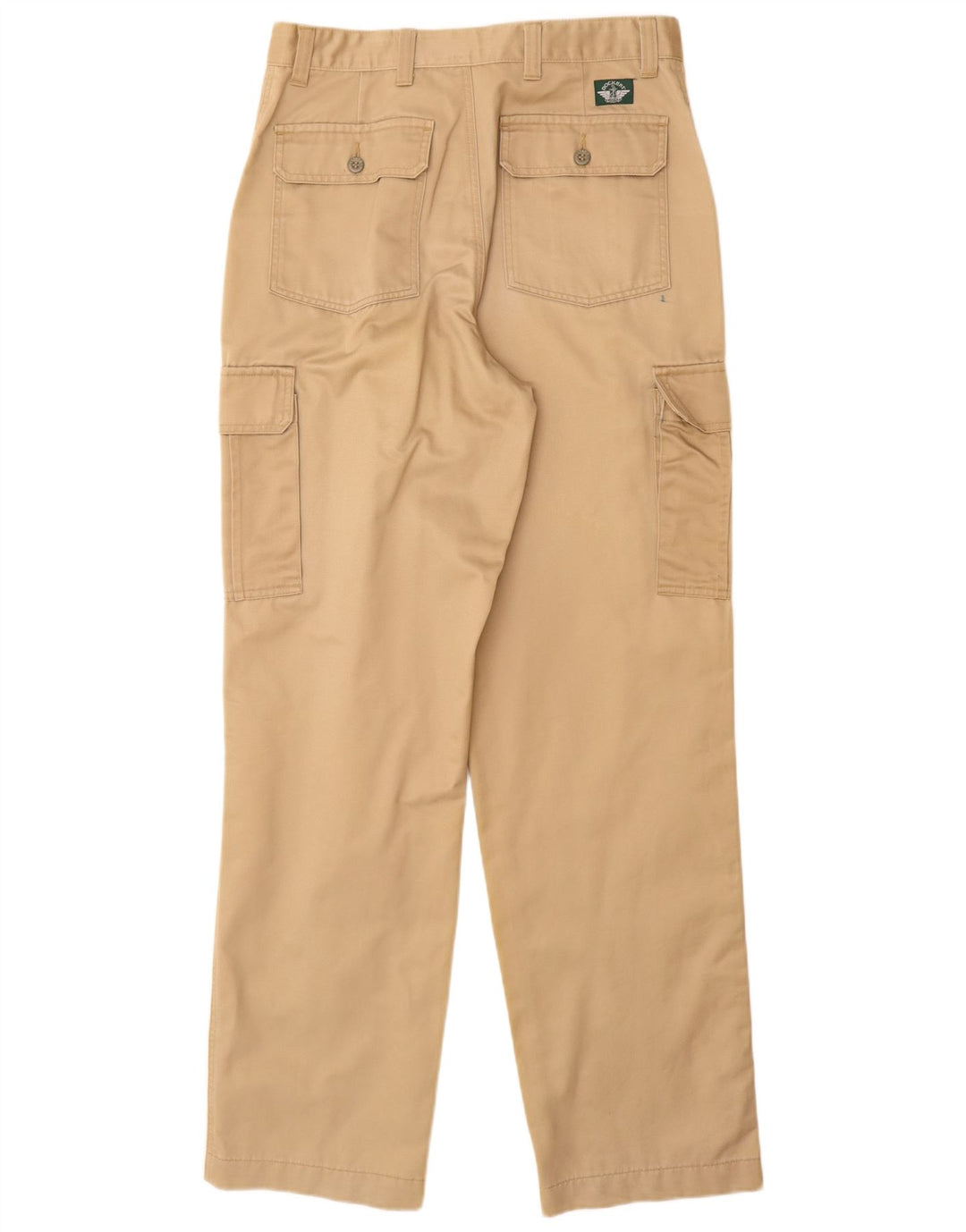 Dockers Herren gerade Cargohose W33 L34 Beige Baumwolle