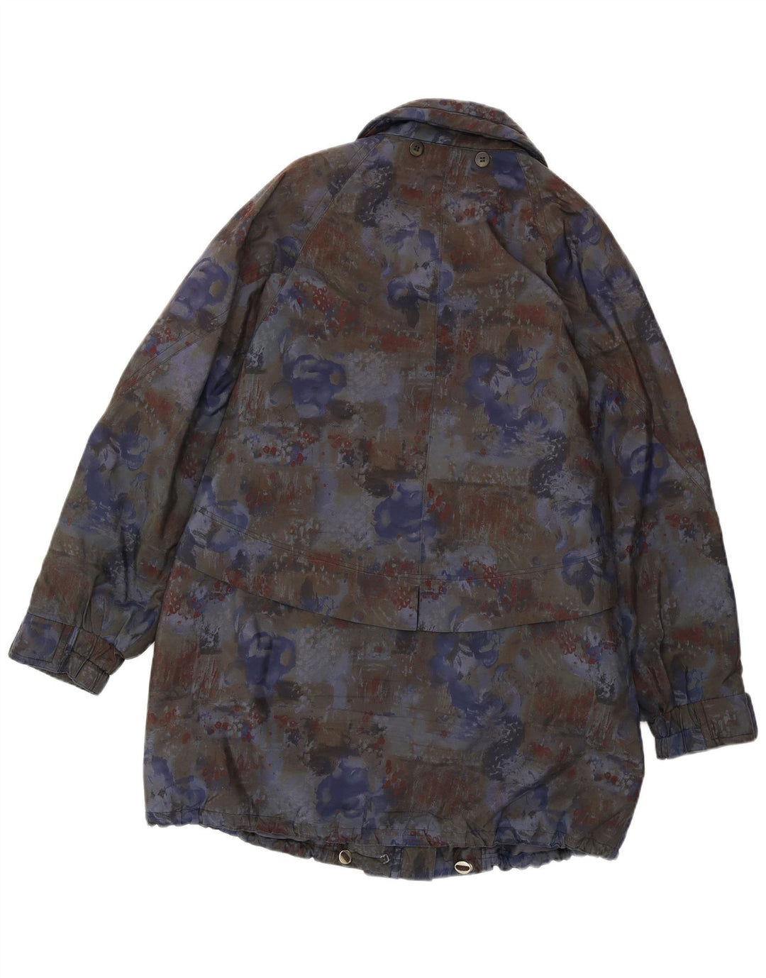 YOUR SIXTH SENSE Damen-Windbreaker-Mantel UK 12 Medium Mehrfarbig mit Blumenmuster