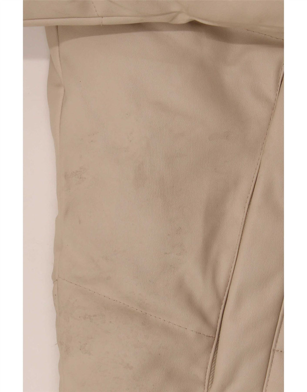 Zara Damen-Kapuzen-Übergröße, gepolsterte Jacke, UK 10, Small, Beige, Polyester