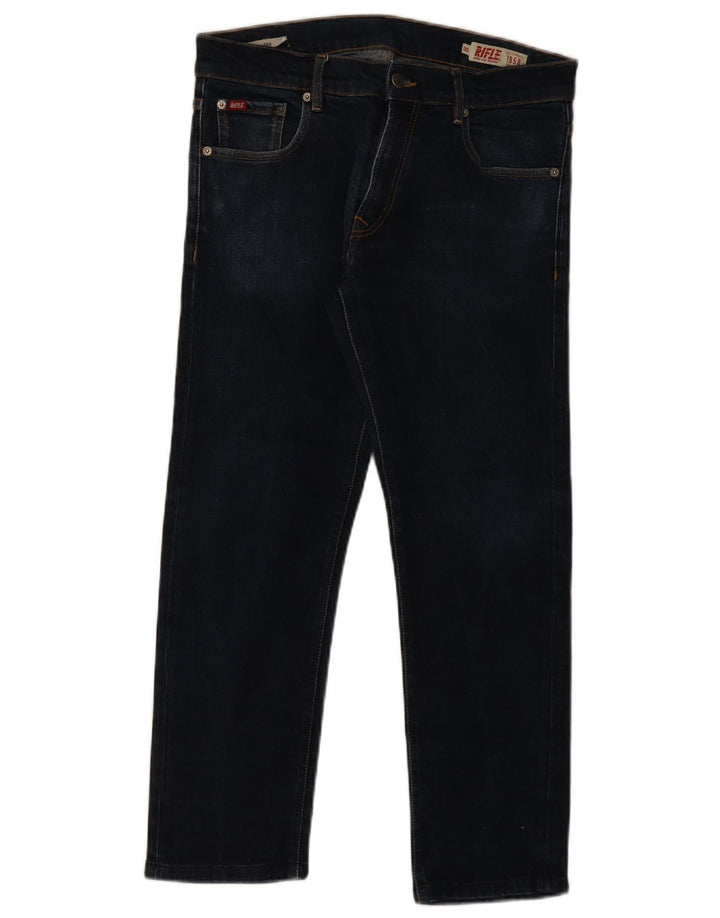 Rifle Herren Slim Jeans W32 L26 Marineblau
