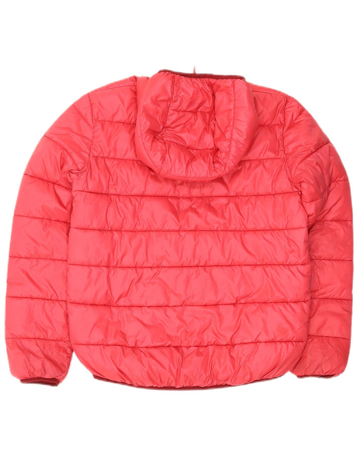 Champion Damen-Kapuzenjacke, gepolstert, UK 14, Größe L, Rot, Polyester