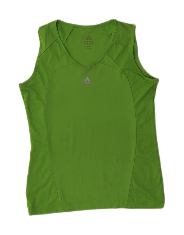 Adidas Damen Weste Top UK 14 Mittelgrün
