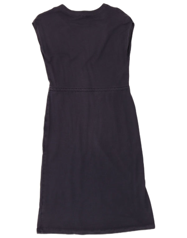 Tommy Hilfiger Damen A-Linien-Kleid UK 6 XS Marineblaue Viskose