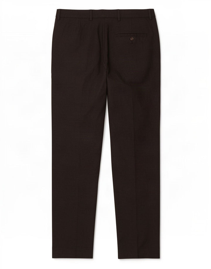 Marks & Spencer Herren-Anzughose, konisch zulaufend, W34, L31, Grau, Polyester