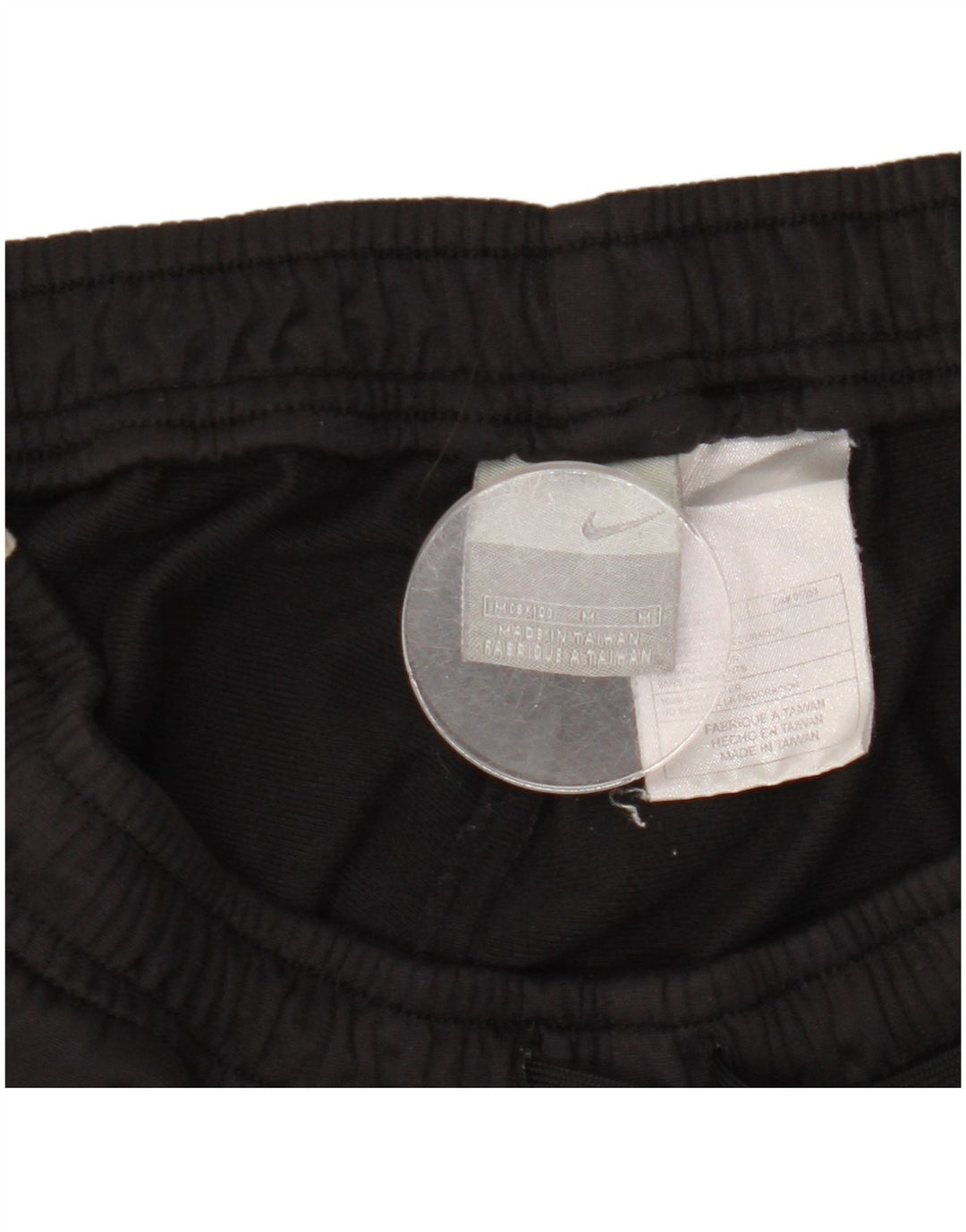 Nike Herren-Trainingshose aus mittelschwarzem Colourblock-Polyester