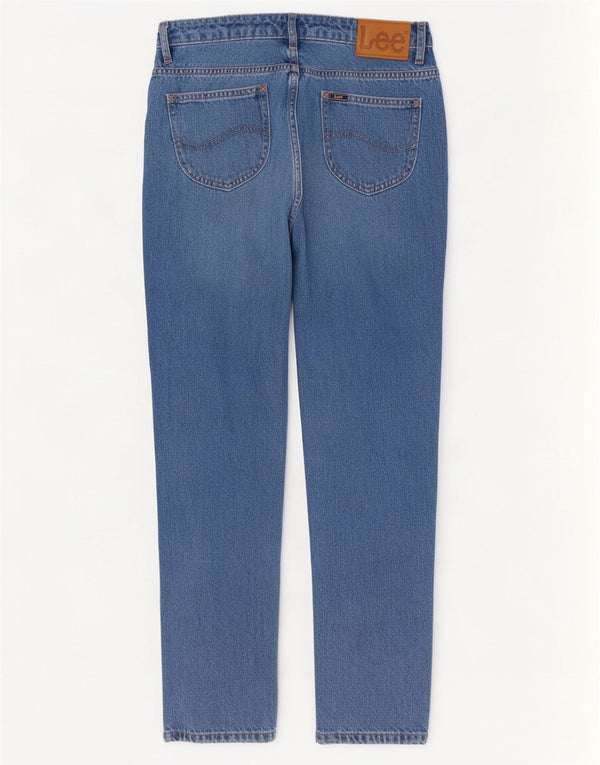 Lee Womens Tapered Jeans W27 L29 Blue Cotton