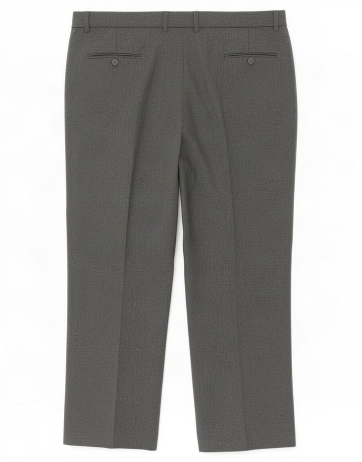 Farah Herren-Anzughose, gerade, W46, L27, grau, Polyester